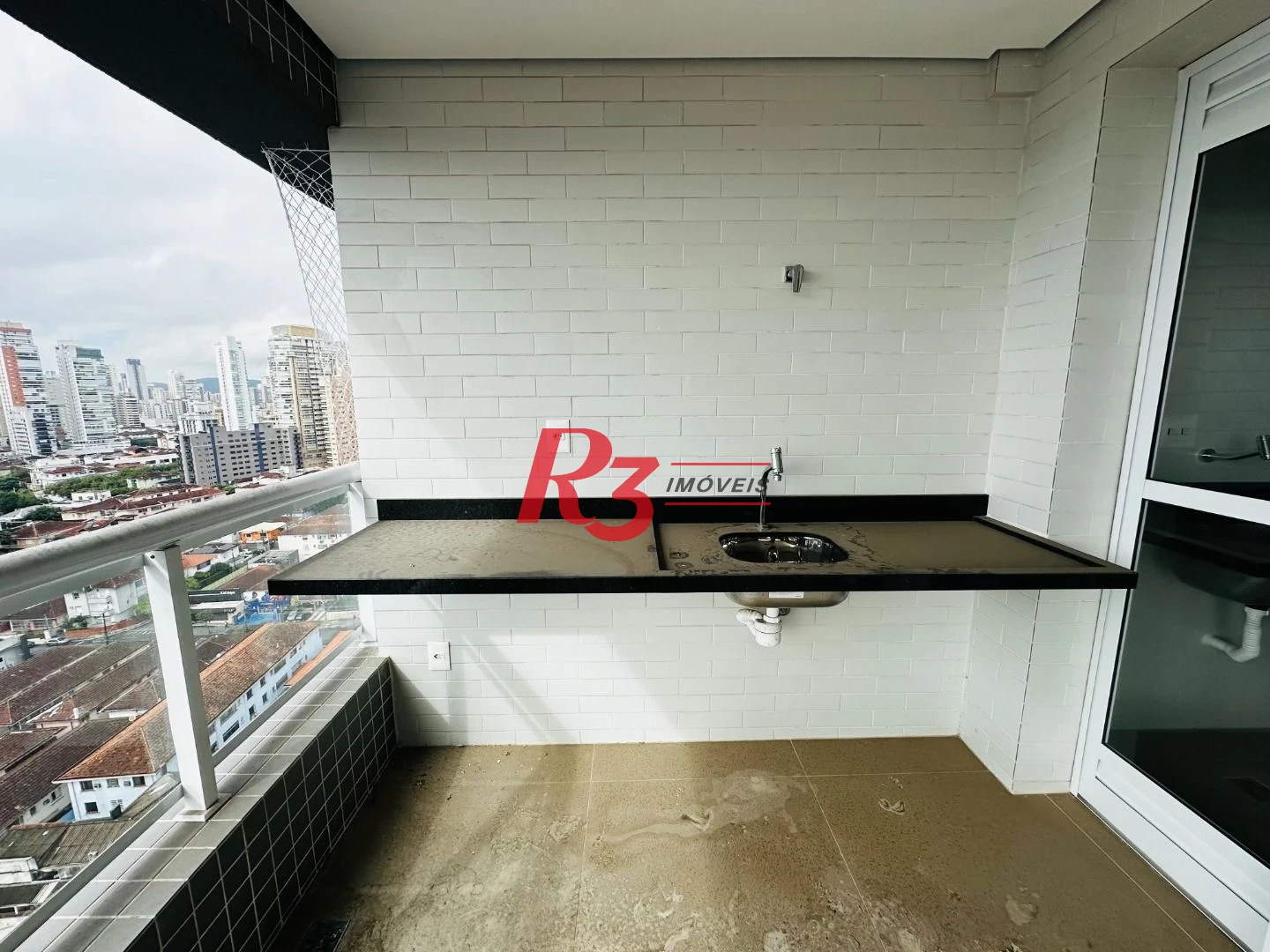 Apartamento com 1 dormitório à venda, 60 m² por R$ 770.000,00 - Boqueirão - Santos/SP