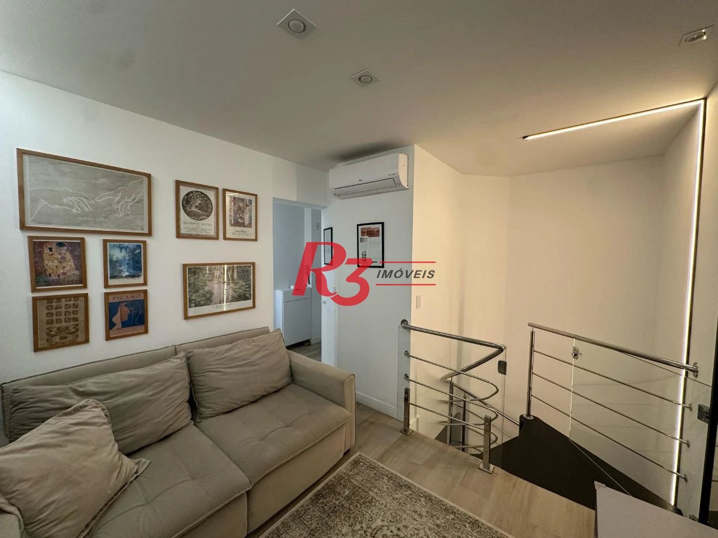 Apartamento Duplex à venda, 74 m² por R$ 980.000,00 - Boqueirão - Santos/SP