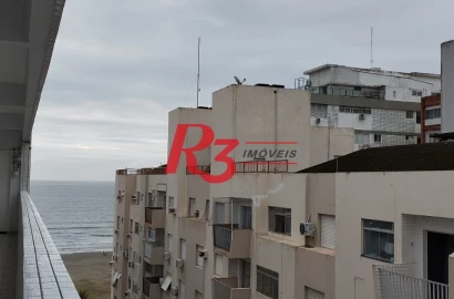 Kitnet com 1 dormitório para alugar, 35 m² por R$ 3.000,00/mês - Gonzaga - Santos/SP