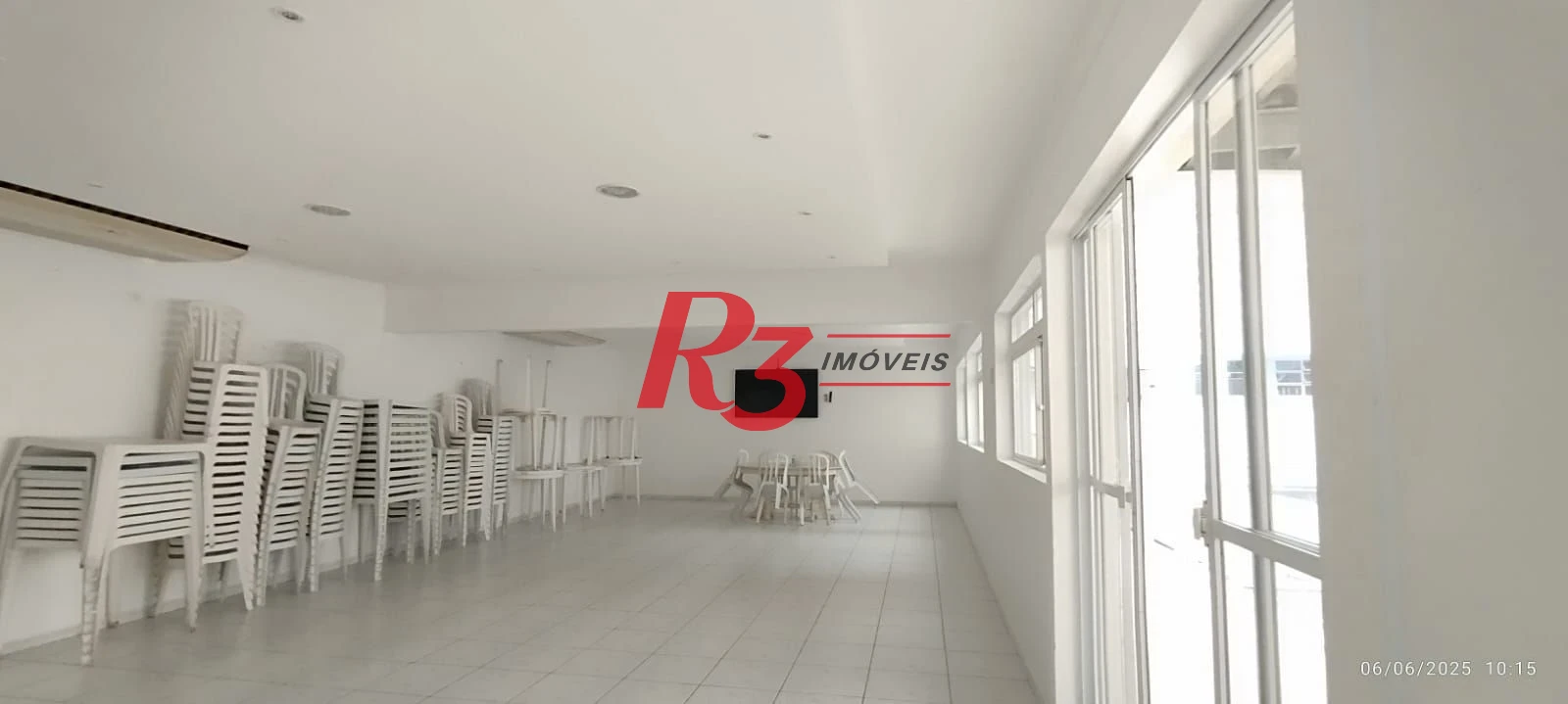 Apartamento com 2 dormitórios para alugar, 161 m² por R$ 5.500,00/mês - Gonzaga - Santos/SP