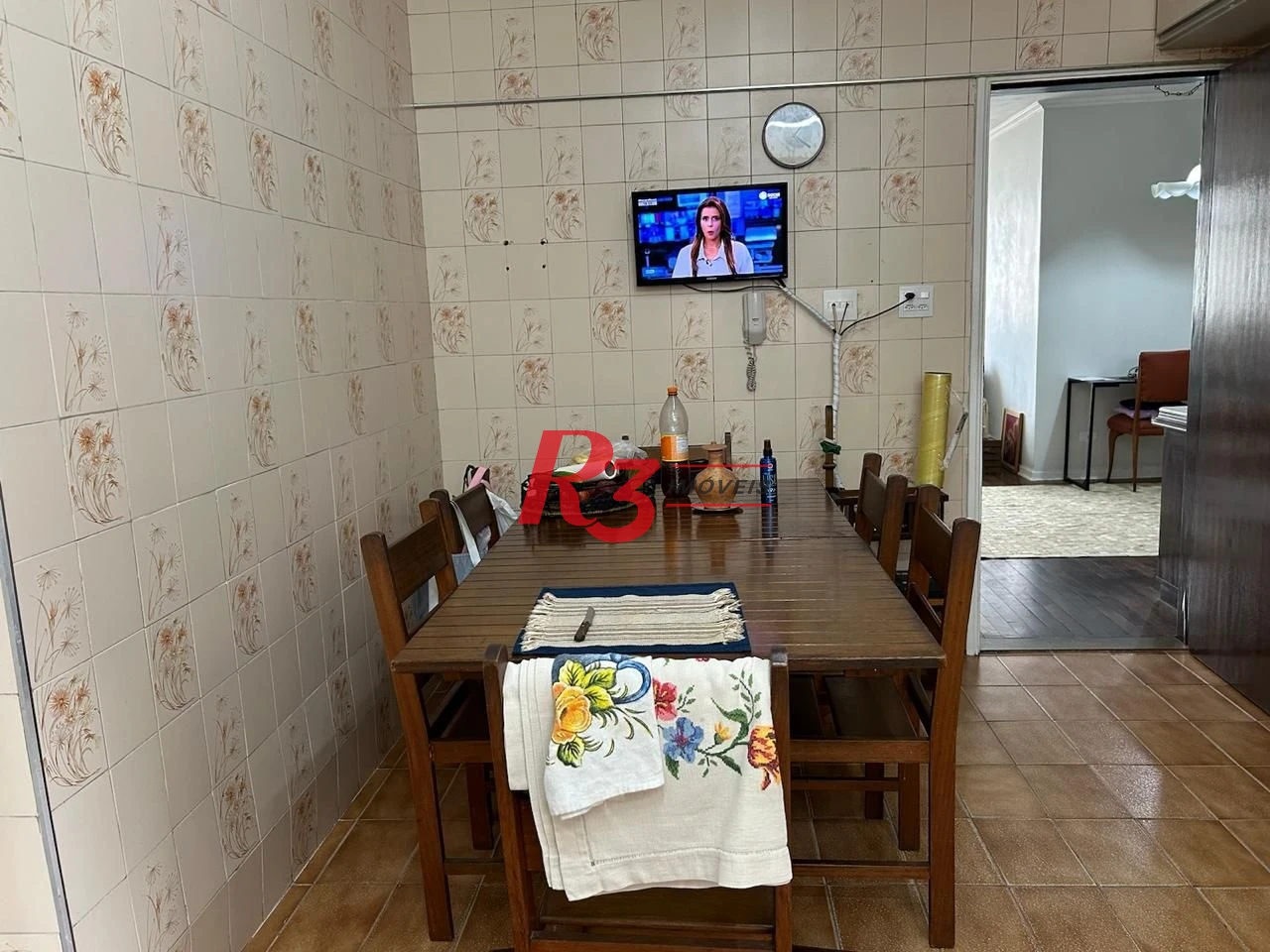 Apartamento com 3 dormitórios à venda, 150 m² por R$ 854.000,00 - Boqueirão - Santos/SP