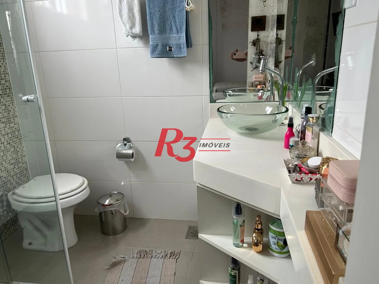 Apartamento com 3 dormitórios à venda, 150 m² por R$ 854.000,00 - Boqueirão - Santos/SP