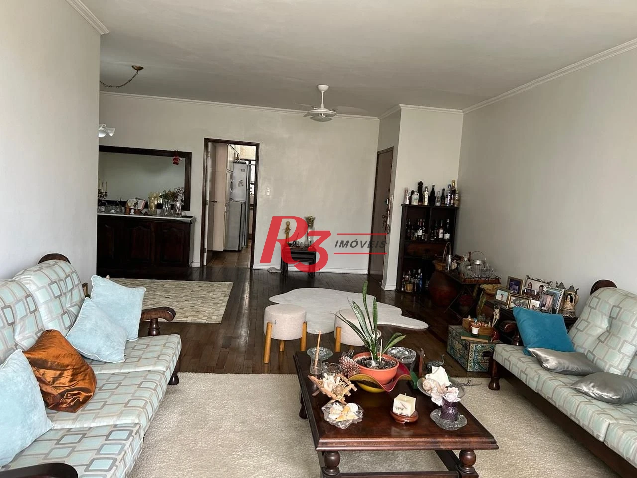 Apartamento com 3 dormitórios à venda, 150 m² por R$ 854.000,00 - Boqueirão - Santos/SP