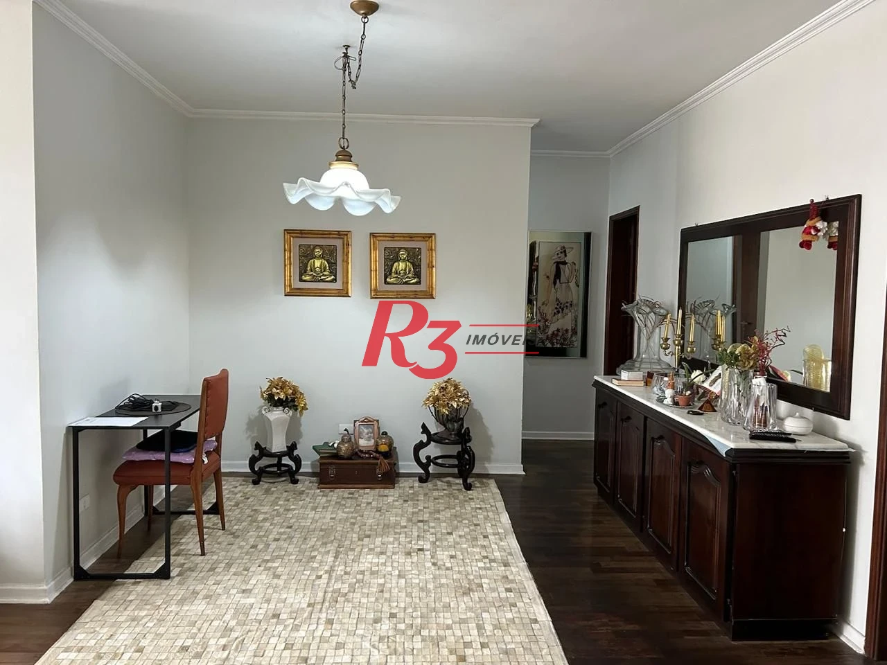 Apartamento com 3 dormitórios à venda, 150 m² por R$ 854.000,00 - Boqueirão - Santos/SP