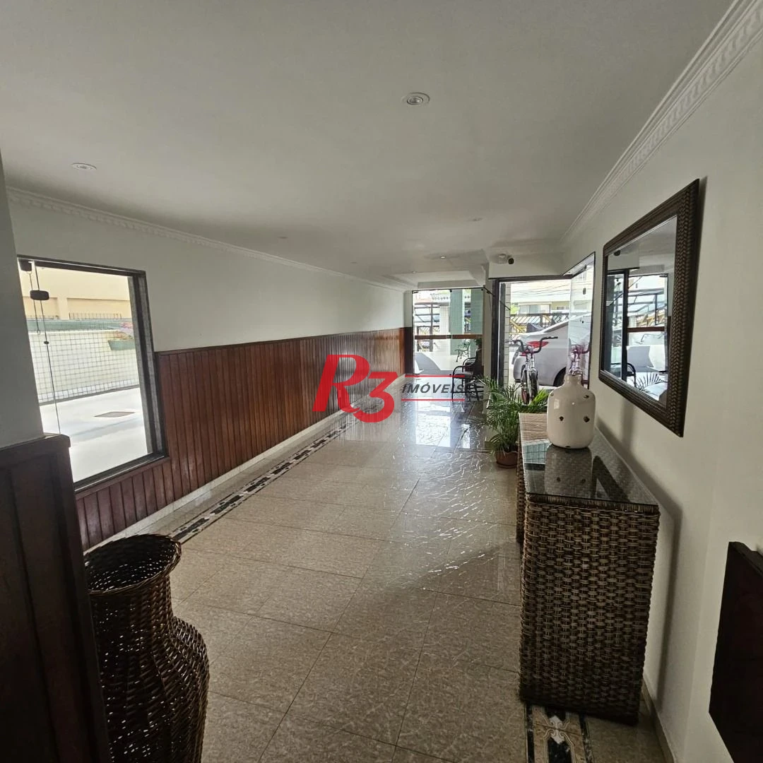 Apartamento com 2 dormitórios à venda, 78 m² por R$ 550.000,00 - Campo Grande - Santos/SP