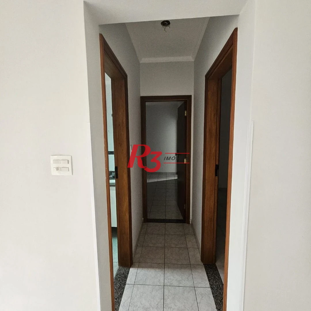 Apartamento com 2 dormitórios à venda, 78 m² por R$ 550.000,00 - Campo Grande - Santos/SP