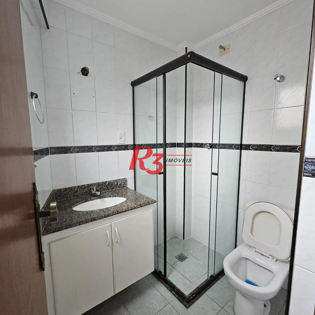 Apartamento com 2 dormitórios à venda, 78 m² por R$ 550.000,00 - Campo Grande - Santos/SP