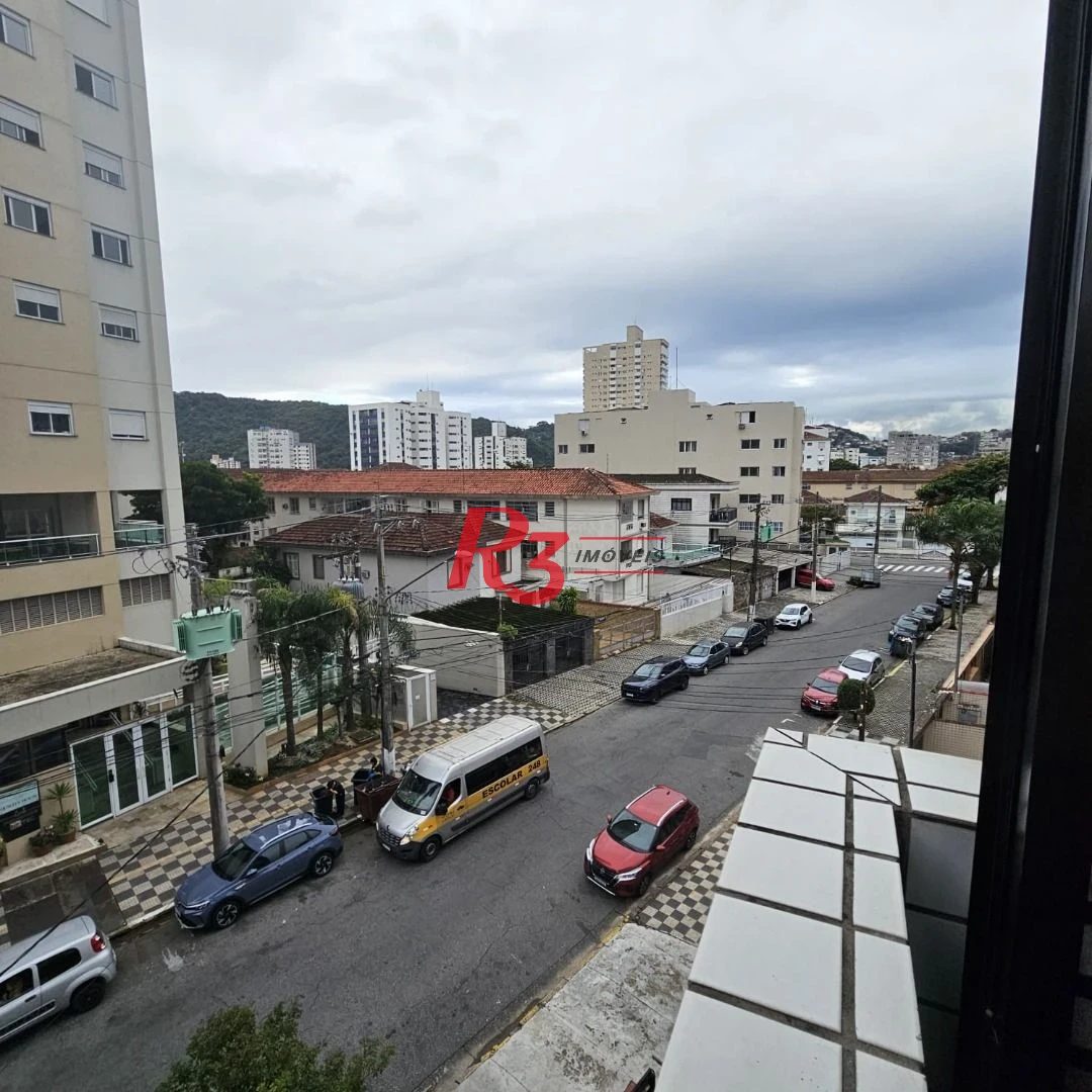 Apartamento com 2 dormitórios à venda, 78 m² por R$ 550.000,00 - Campo Grande - Santos/SP