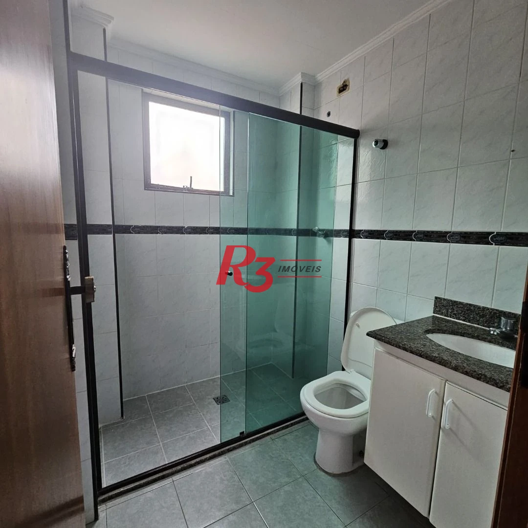 Apartamento com 2 dormitórios à venda, 78 m² por R$ 550.000,00 - Campo Grande - Santos/SP