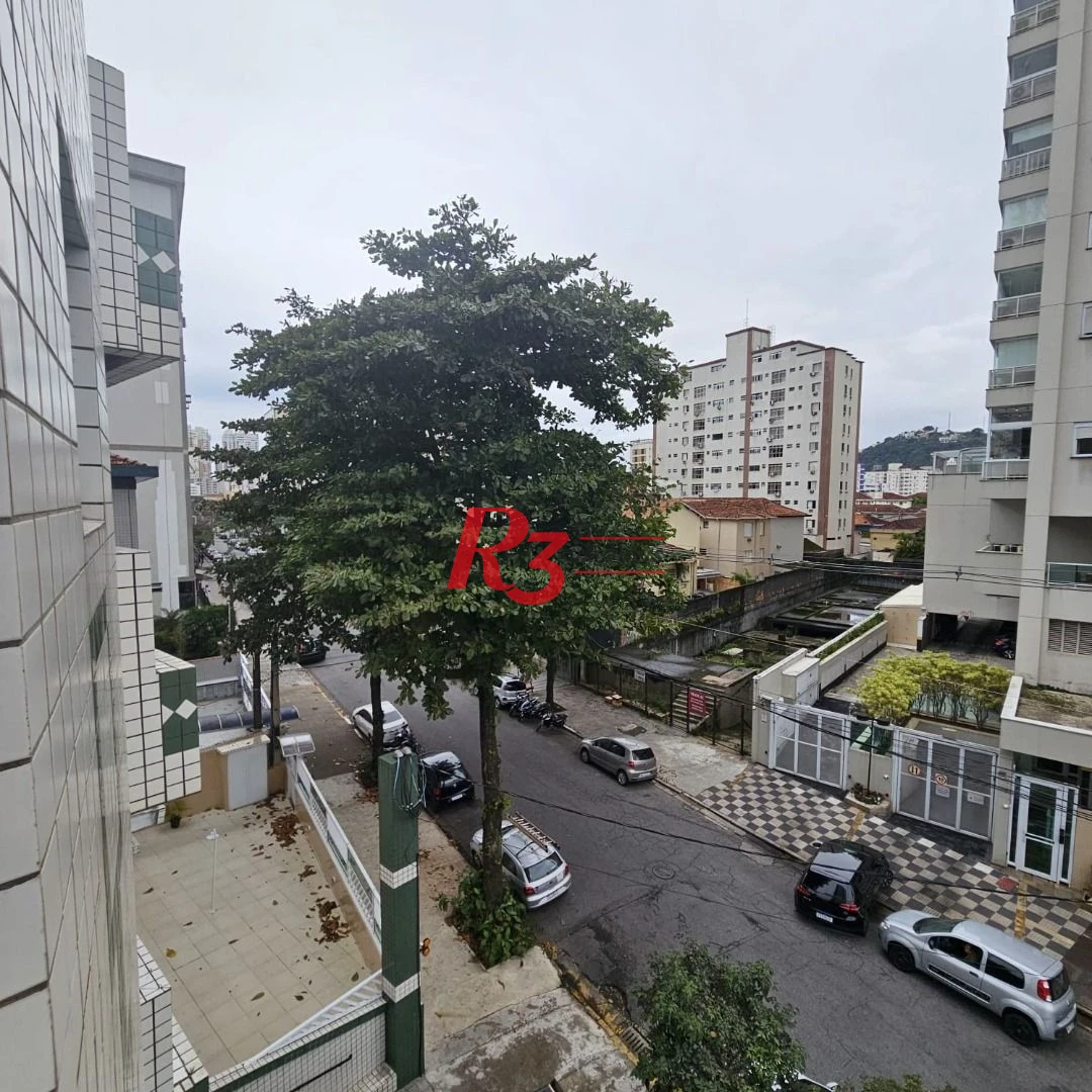 Apartamento com 2 dormitórios à venda, 78 m² por R$ 550.000,00 - Campo Grande - Santos/SP