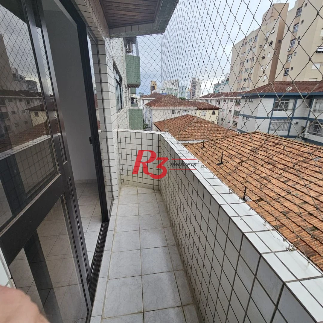 Apartamento com 2 dormitórios à venda, 78 m² por R$ 550.000,00 - Campo Grande - Santos/SP