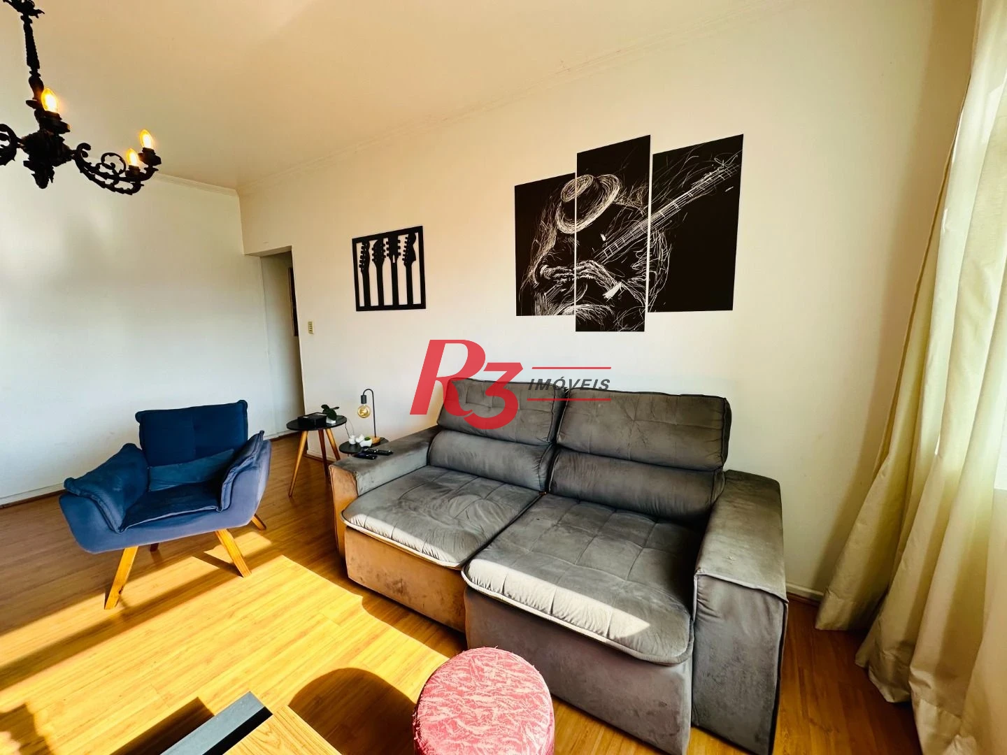 Apartamento com 3 dormitórios à venda, 175 m² por R$ 998.000,00 - Gonzaga - Santos/SP