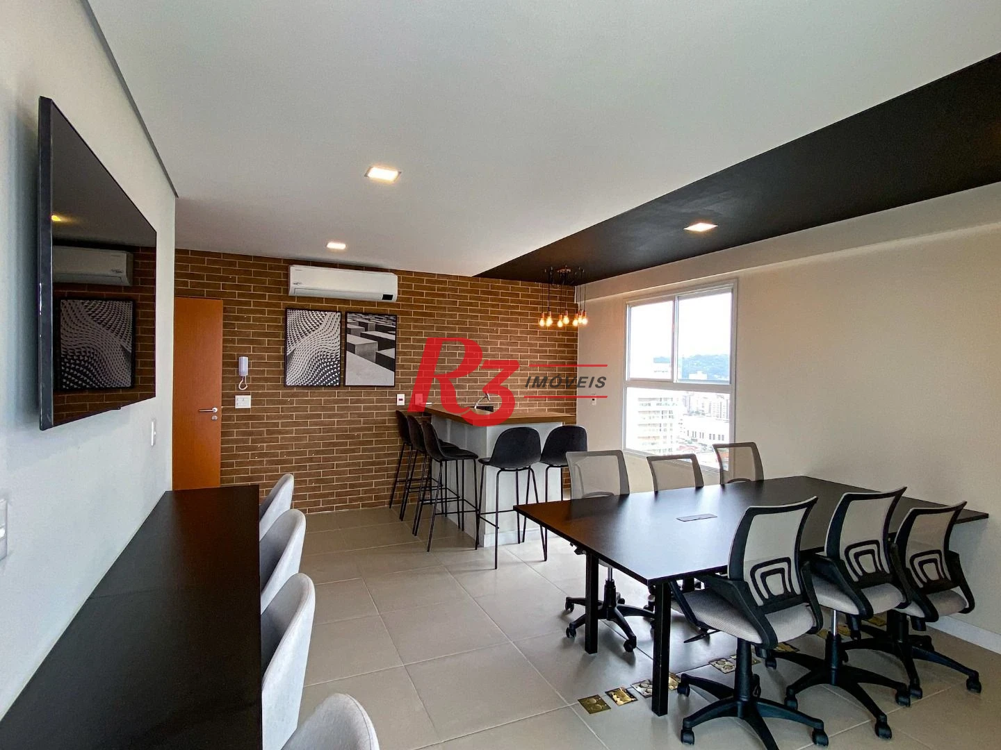 Apartamento com 2 dormitórios para alugar, 65 m² por R$ 6.300/mês - Vila Rica - Santos/SP