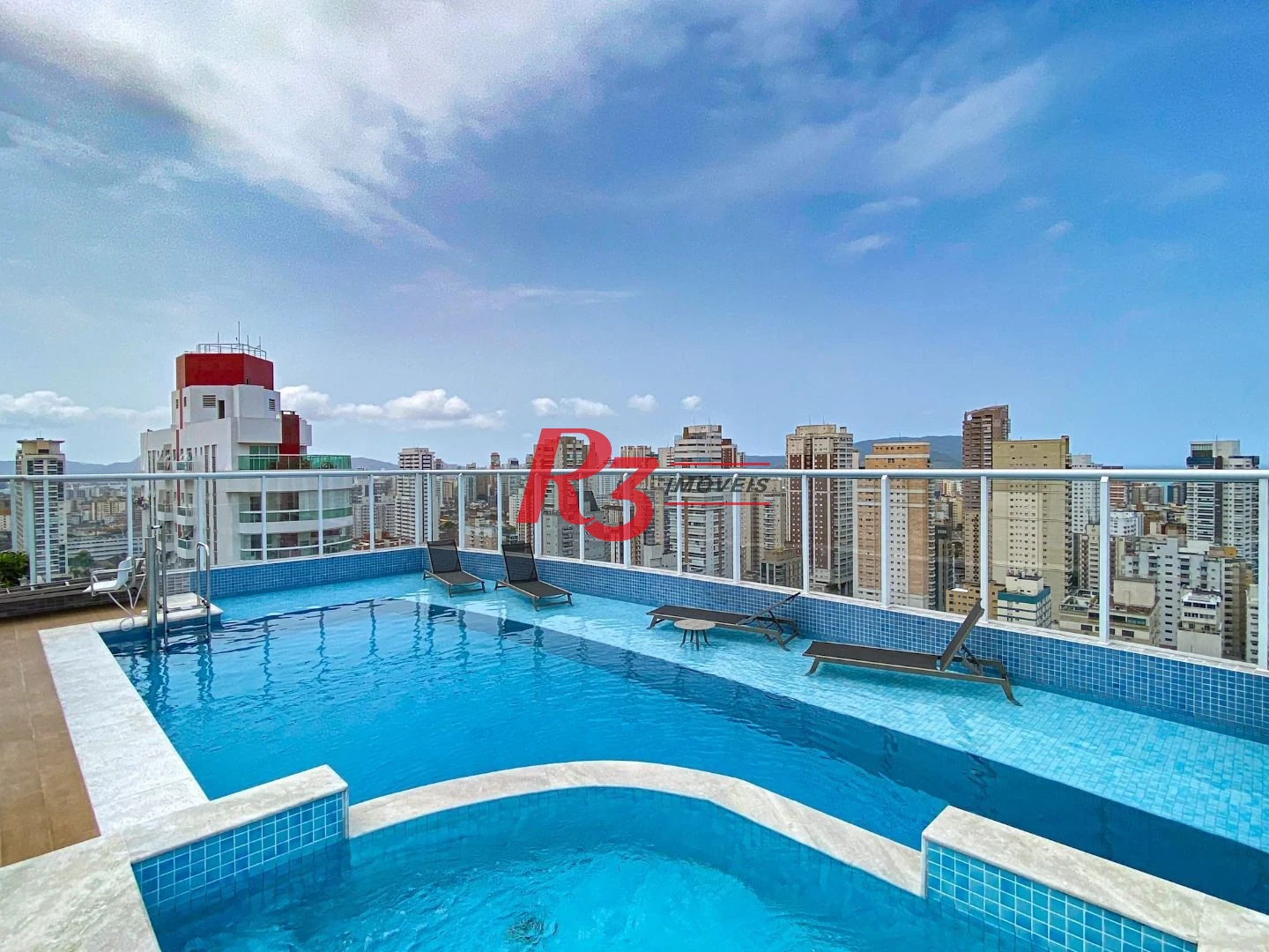 Apartamento com 2 dormitórios para alugar, 65 m² por R$ 6.300/mês - Vila Rica - Santos/SP