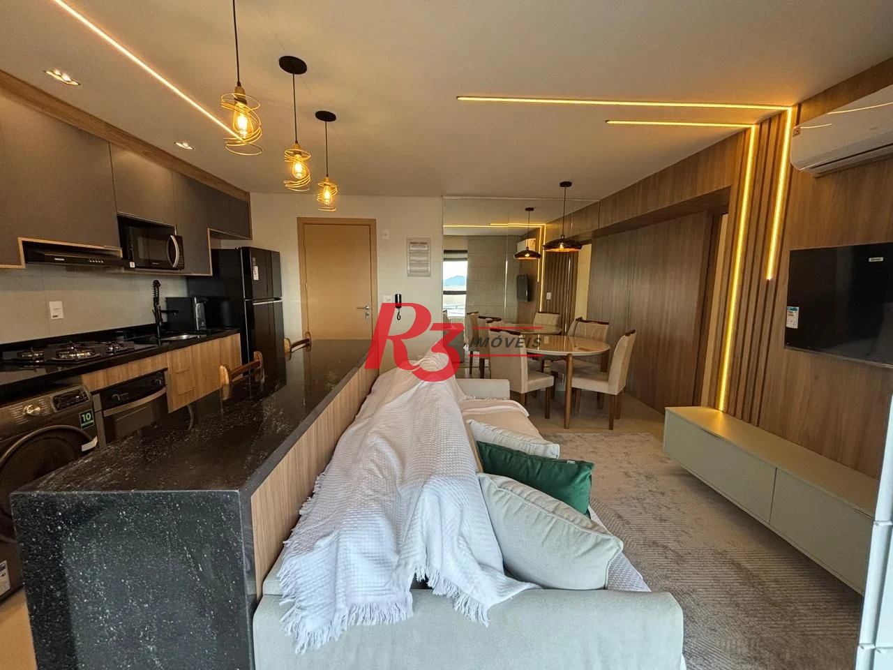 Apartamento com 2 dormitórios, 65 m² - venda por R$ 1.200.000,00 ou aluguel por R$ 7.983,00/mês - Ponta da Praia - Santos/SP
