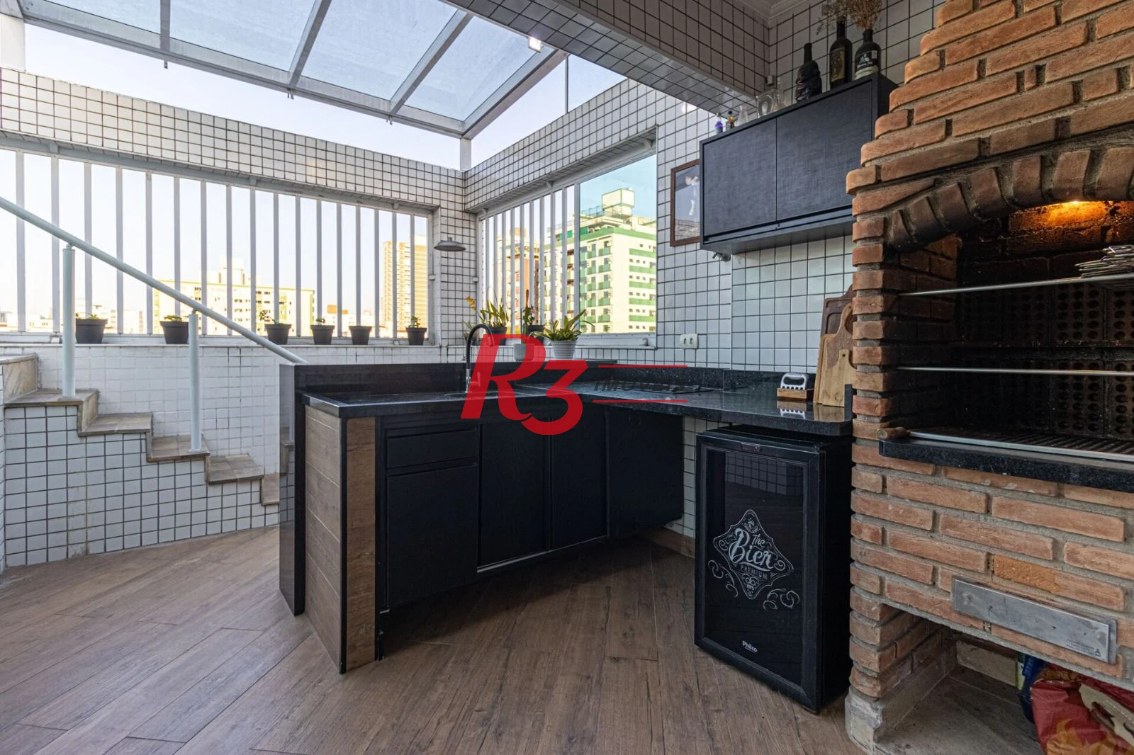 Cobertura com 3 dormitórios à venda, 170 m² por R$ 1.060.000,00 - Pompéia - Santos/SP
