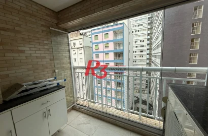 Apartamento com 2 dormitórios à venda, 68 m² por R$ 479.000,00 - José Menino - Santos/SP