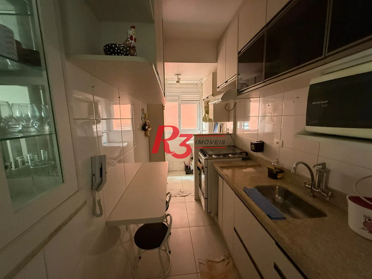 Apartamento com 2 dormitórios à venda, 68 m² por R$ 479.000,00 - José Menino - Santos/SP