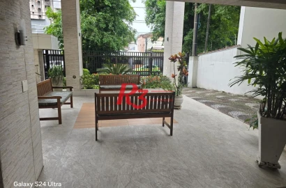 Apartamento com 2 dormitórios à venda, 91 m² por R$ 565.000,00 - Embaré - Santos/SP