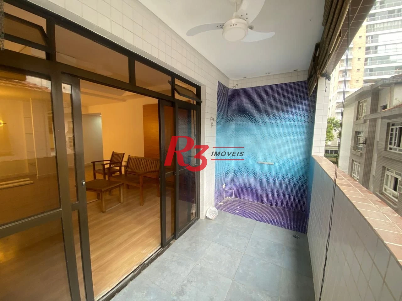 Apartamento com 3 dormitórios para alugar, 160 m² por R$ 7.500,00/mês - Gonzaga - Santos/SP