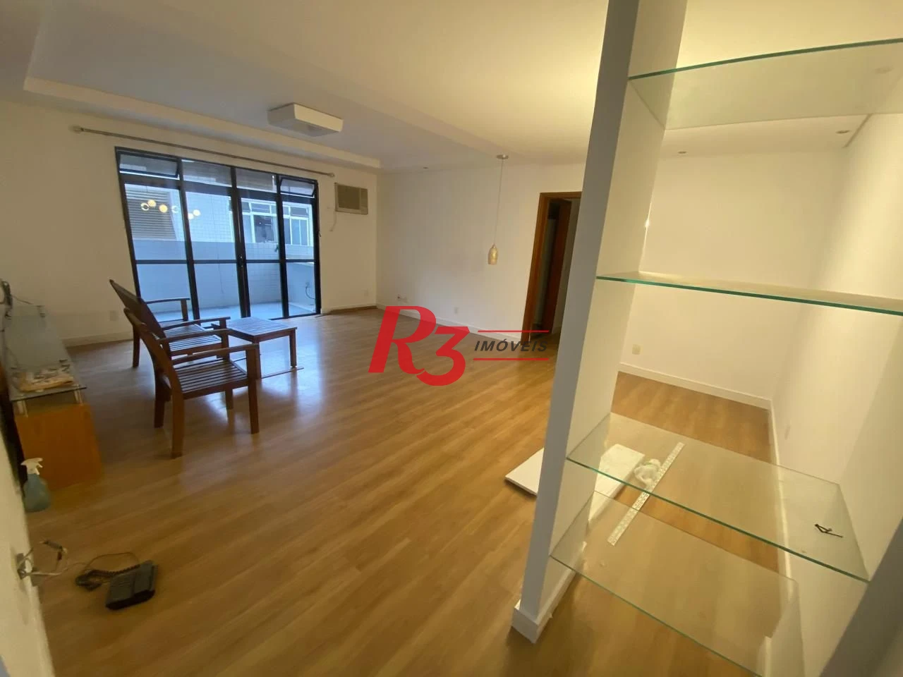 Apartamento com 3 dormitórios para alugar, 160 m² por R$ 7.500,00/mês - Gonzaga - Santos/SP