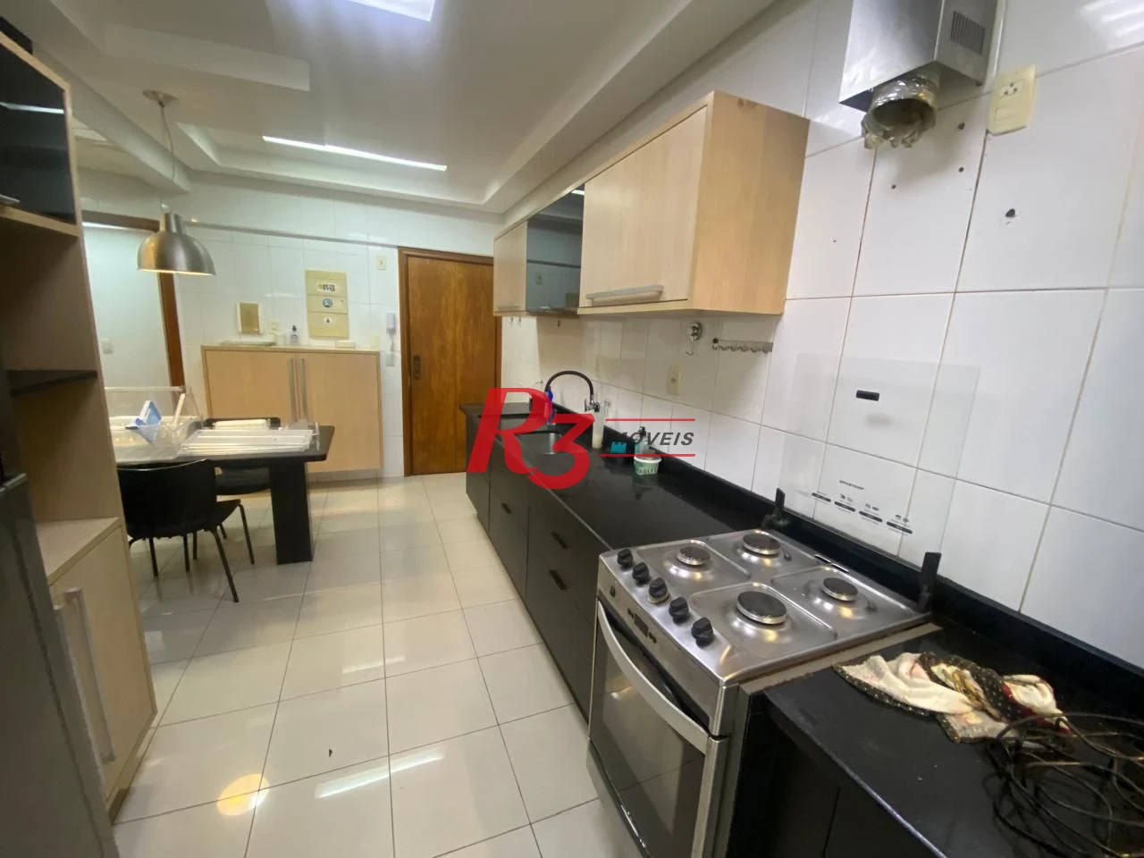 Apartamento com 3 dormitórios para alugar, 160 m² por R$ 7.500,00/mês - Gonzaga - Santos/SP