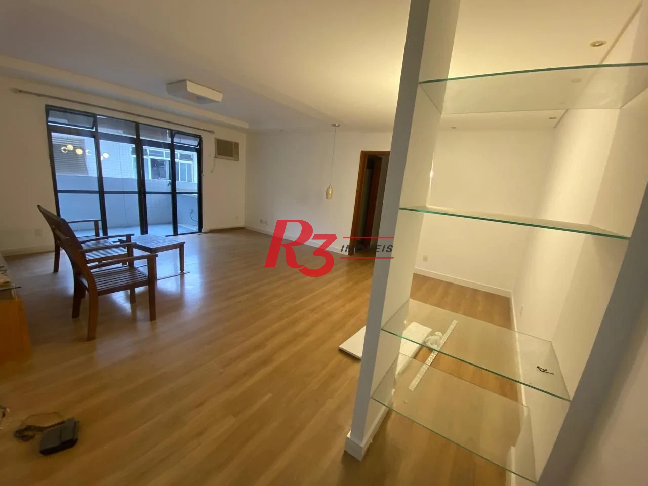 Apartamento com 3 dormitórios para alugar, 160 m² por R$ 7.500,00/mês - Gonzaga - Santos/SP