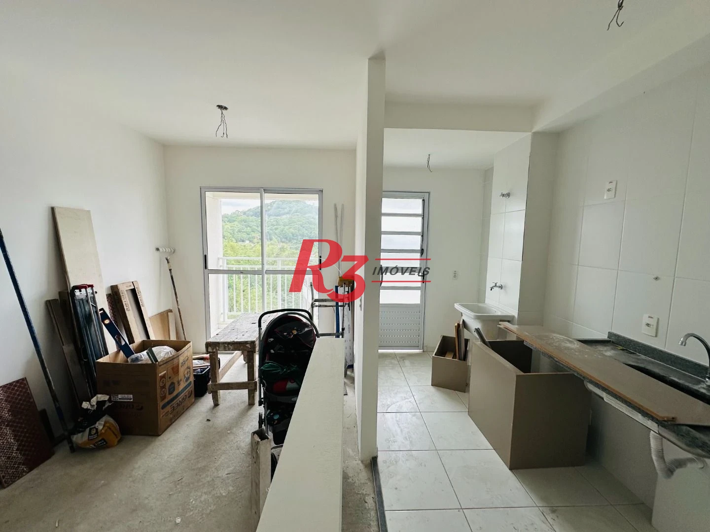 Apartamento com 2 dormitórios à venda, 52 m² por R$ 345.000,00 - Morro de Nova Cintra - Santos/SP