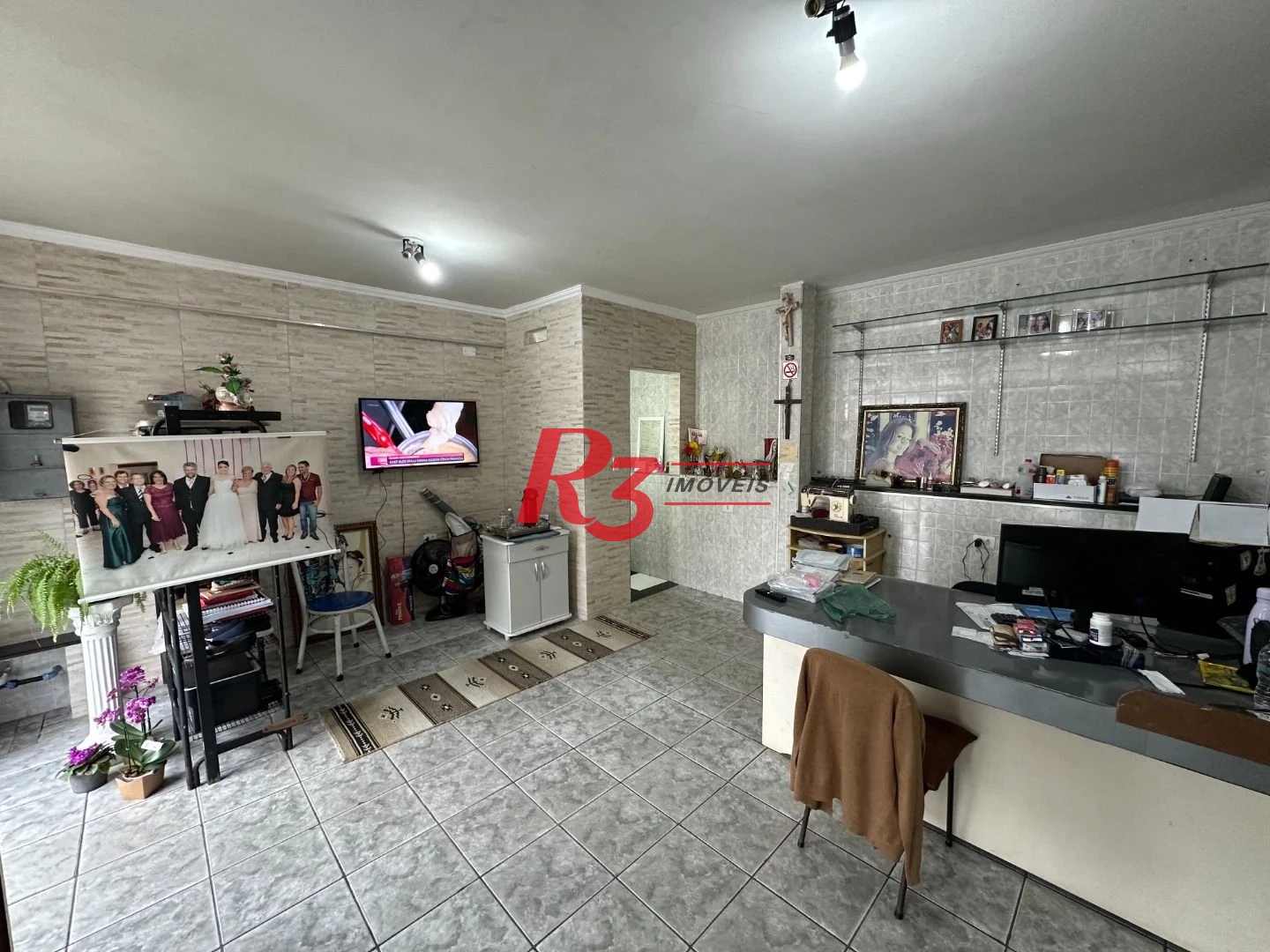 Sobrado com 3 dormitórios para alugar, 160 m² por R$ 15.000,00/mês - Vila Matias - Santos/SP