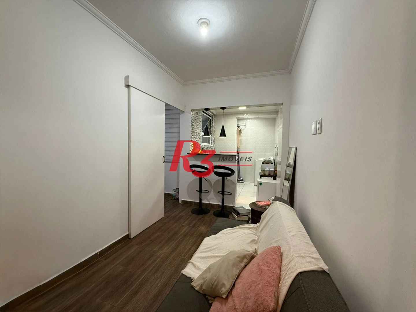 Apartamento com 1 dormitório à venda, 35 m² por R$ 335.000,00 - Gonzaga - Santos/SP