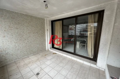 Apartamento com 3 dormitórios à venda, 200 m² por R$ 1.500.000,00 - Embaré - Santos/SP
