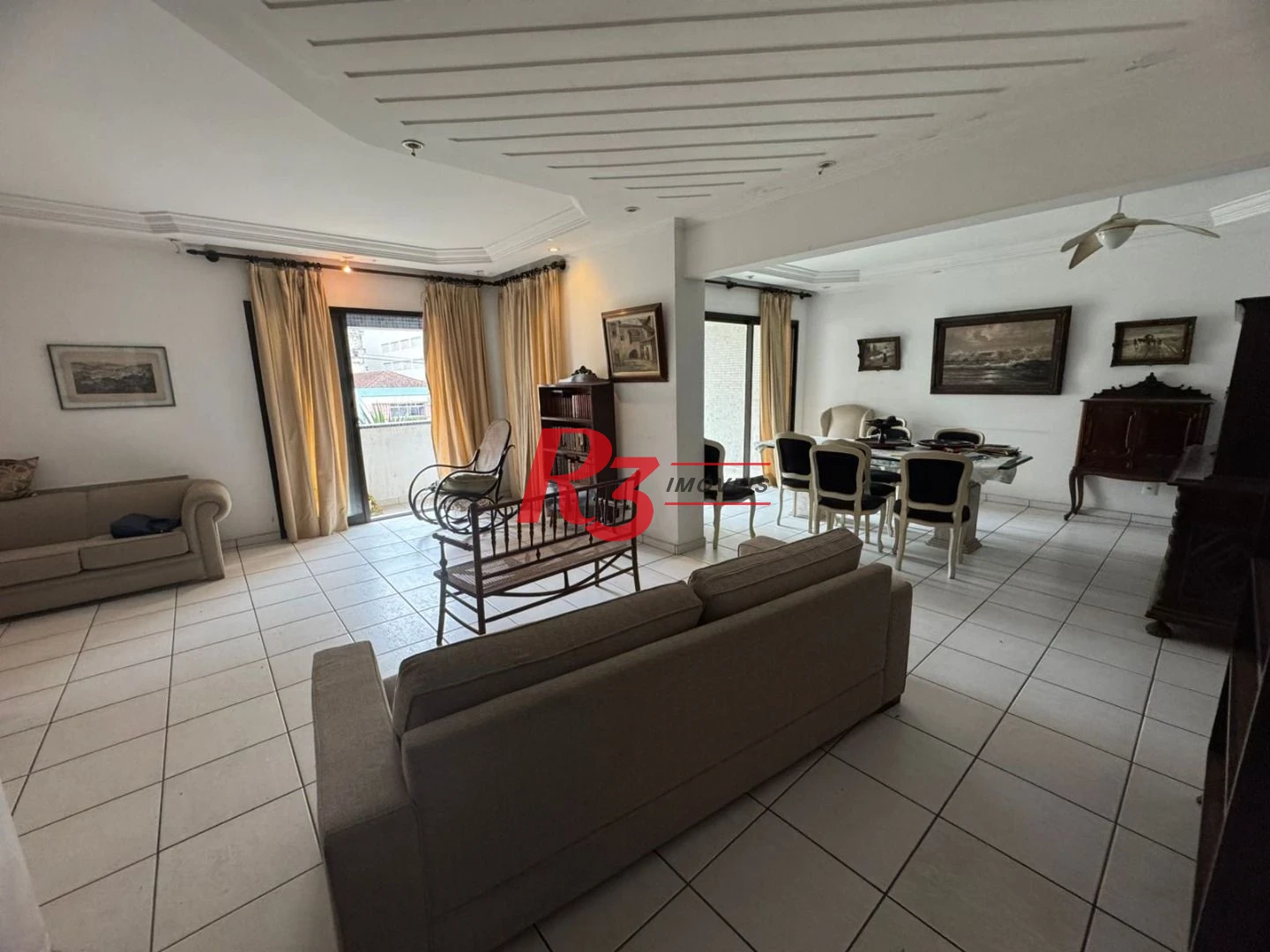 Apartamento com 3 dormitórios à venda, 200 m² por R$ 1.500.000,00 - Embaré - Santos/SP