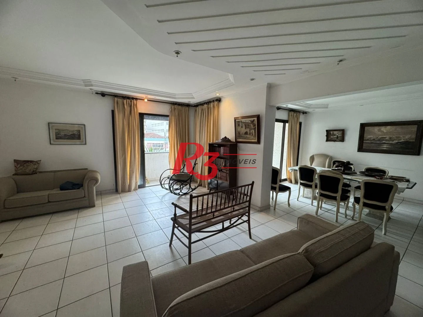 Apartamento com 3 dormitórios à venda, 200 m² por R$ 1.500.000,00 - Embaré - Santos/SP