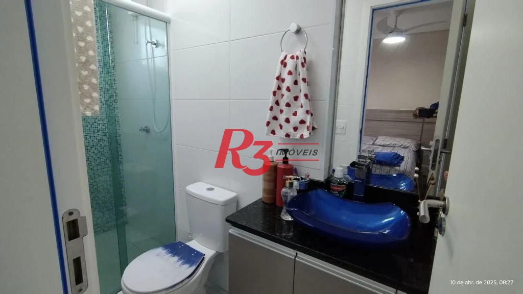 Cobertura com 2 dormitórios à venda, 109 m² por R$ 945.000,00 - Marapé - Santos/SP