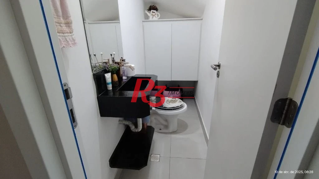 Cobertura com 2 dormitórios à venda, 109 m² por R$ 945.000,00 - Marapé - Santos/SP