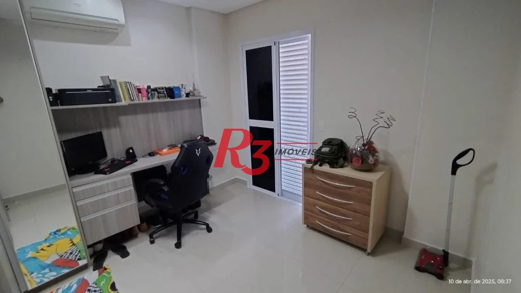 Cobertura com 2 dormitórios à venda, 109 m² por R$ 945.000,00 - Marapé - Santos/SP