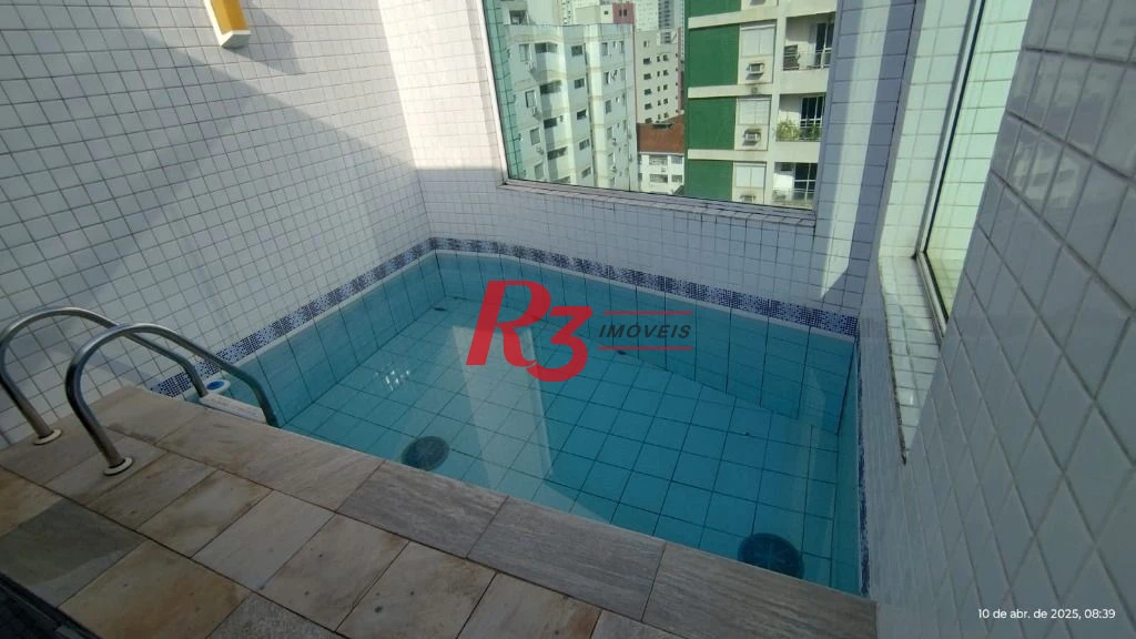 Cobertura com 2 dormitórios à venda, 109 m² por R$ 945.000,00 - Marapé - Santos/SP