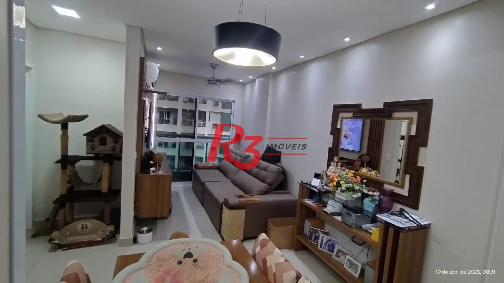 Cobertura com 2 dormitórios à venda, 109 m² por R$ 945.000,00 - Marapé - Santos/SP