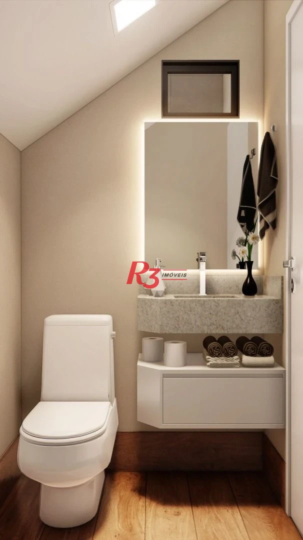 Sobrado triplex à venda/lançamento no Boqueirão - Santos/SP