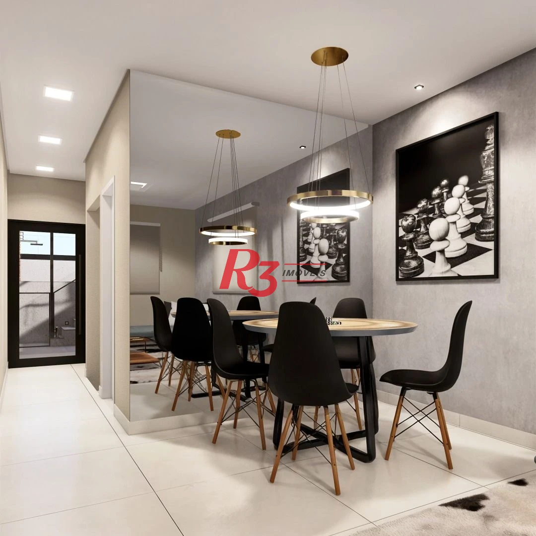 Sobrado triplex à venda/lançamento no Boqueirão - Santos/SP