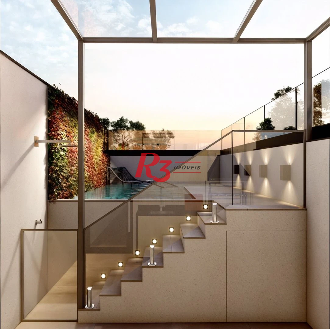 Sobrado triplex à venda/lançamento no Boqueirão - Santos/SP
