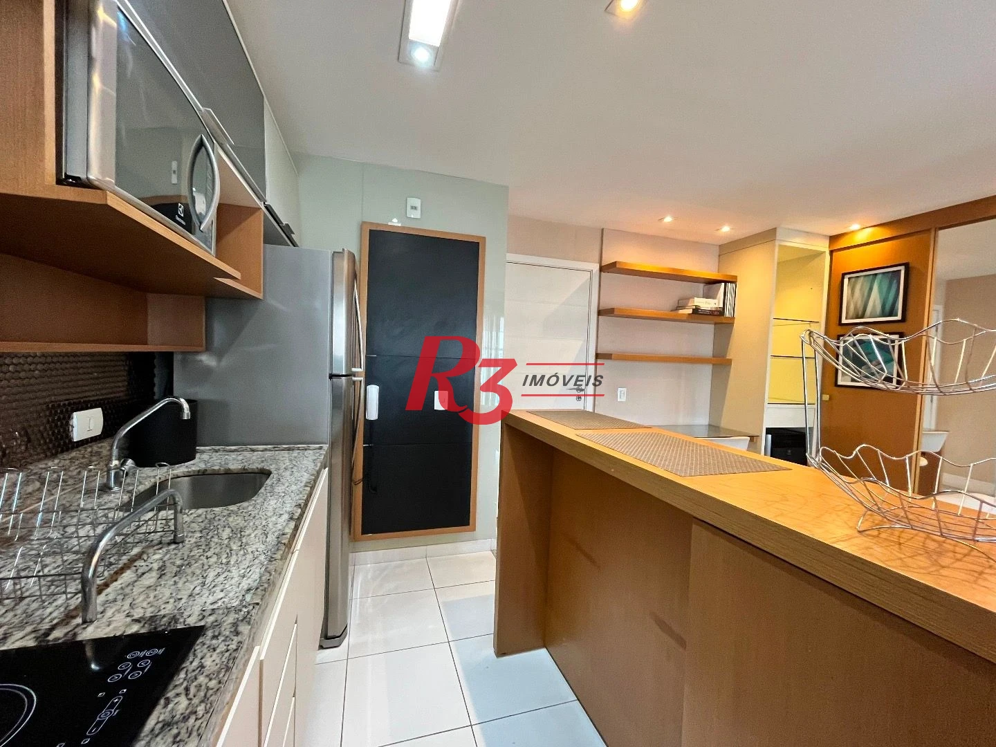 Apartamento com 1 dormitório à venda, 50 m² por R$ 635.000,00 - Ponta da Praia - Santos/SP