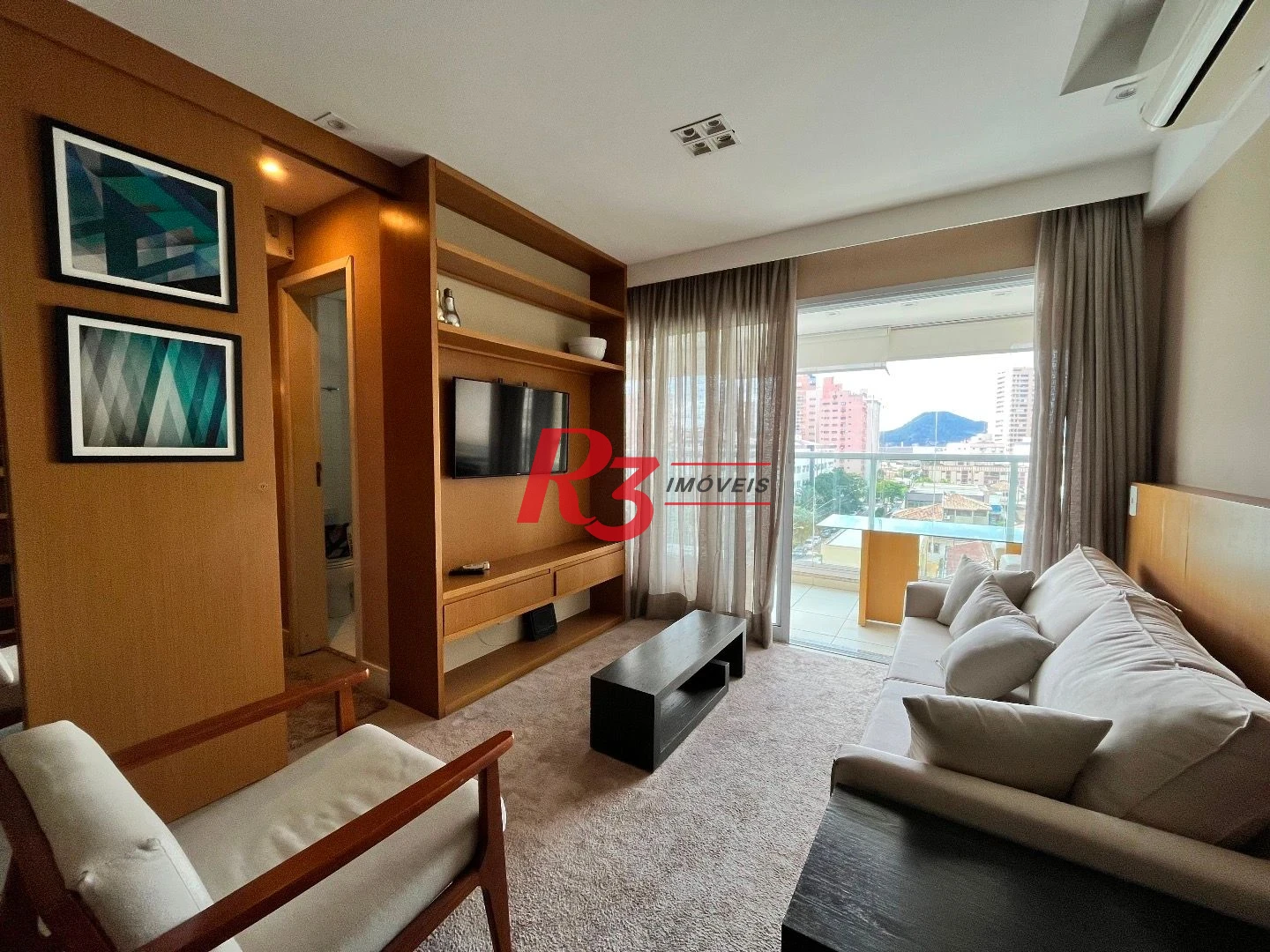 Apartamento com 1 dormitório à venda, 50 m² por R$ 635.000,00 - Ponta da Praia - Santos/SP