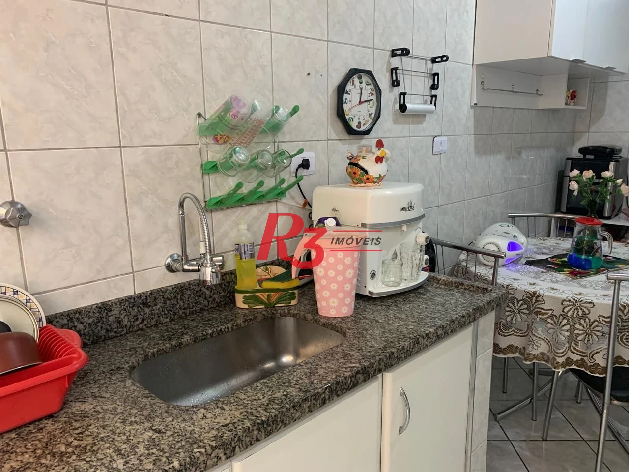 Apartamento com 2 dormitórios à venda, 75 m² por R$ 425.000,00 - Aparecida - Santos/SP