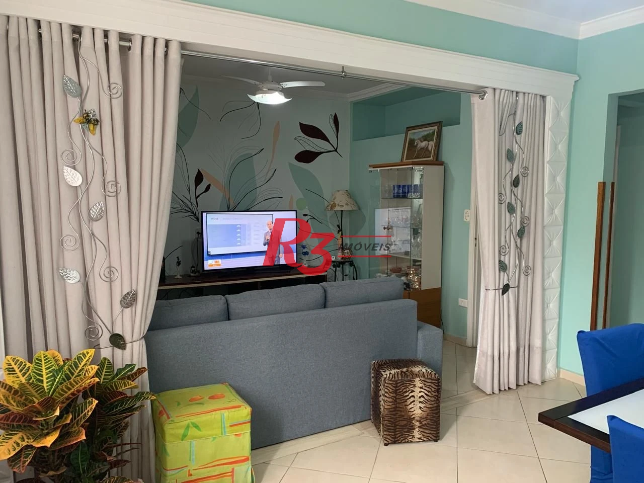 Apartamento com 2 dormitórios à venda, 75 m² por R$ 425.000,00 - Aparecida - Santos/SP
