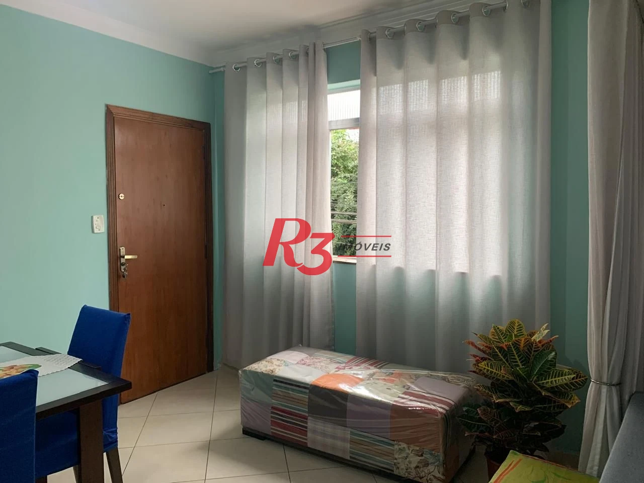 Apartamento com 2 dormitórios à venda, 75 m² por R$ 425.000,00 - Aparecida - Santos/SP