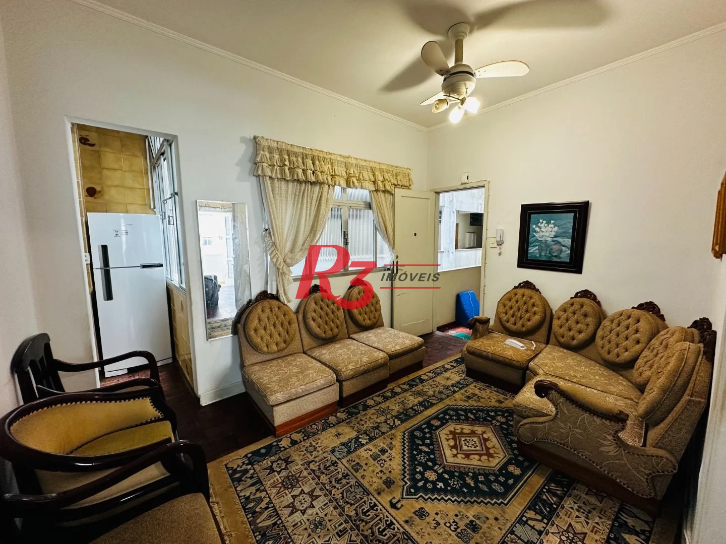 Apartamento com 2 dormitórios para alugar, 65 m² por R$ 3.000,02/mês - Boqueirão - Santos/SP