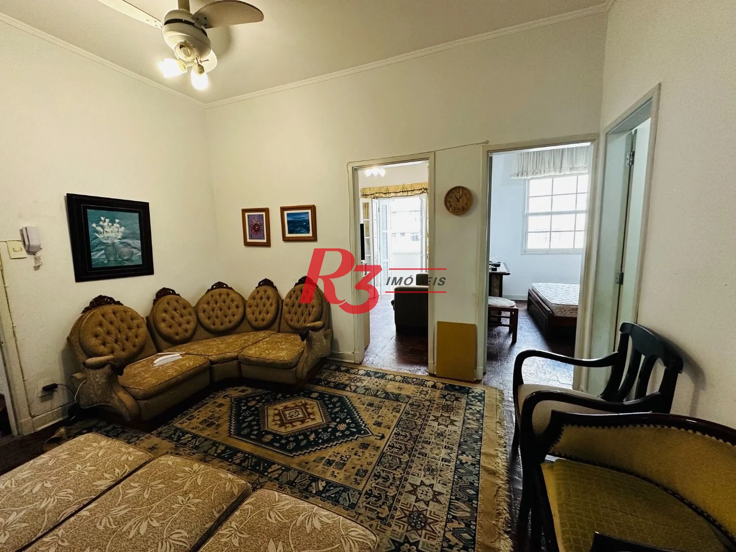 Apartamento com 2 dormitórios para alugar, 65 m² por R$ 3.000,02/mês - Boqueirão - Santos/SP