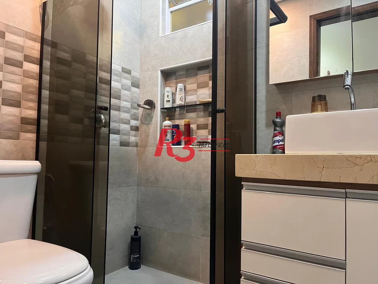 Apartamento com 3 dormitórios à venda, 120 m² por R$ 739.000,00 - Gonzaga - Santos/SP