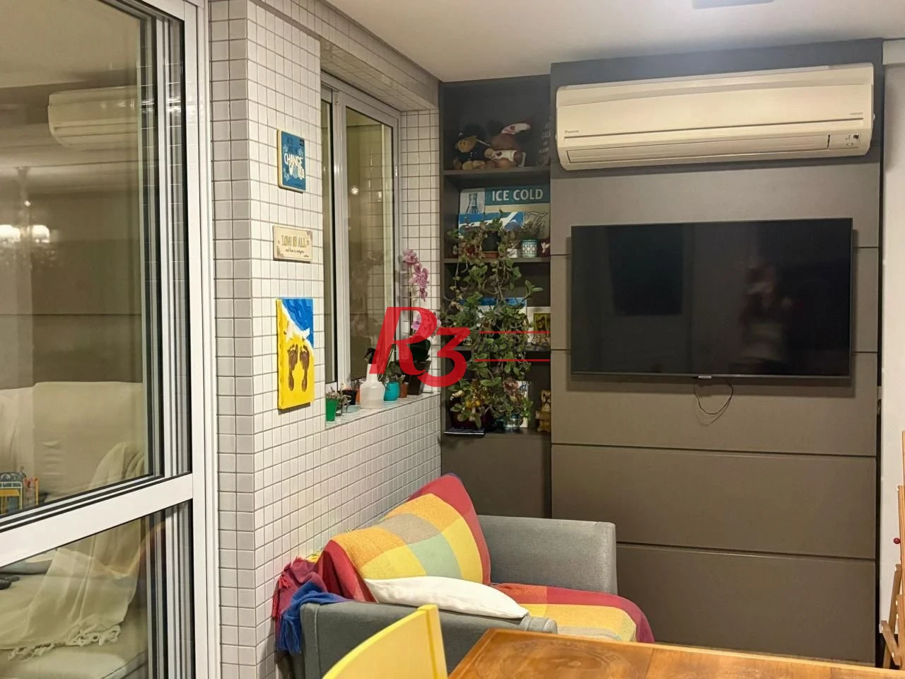 Apartamento com 3 dormitórios à venda, 131 m² por R$ 1.980.000,00 - Embaré - Santos/SP